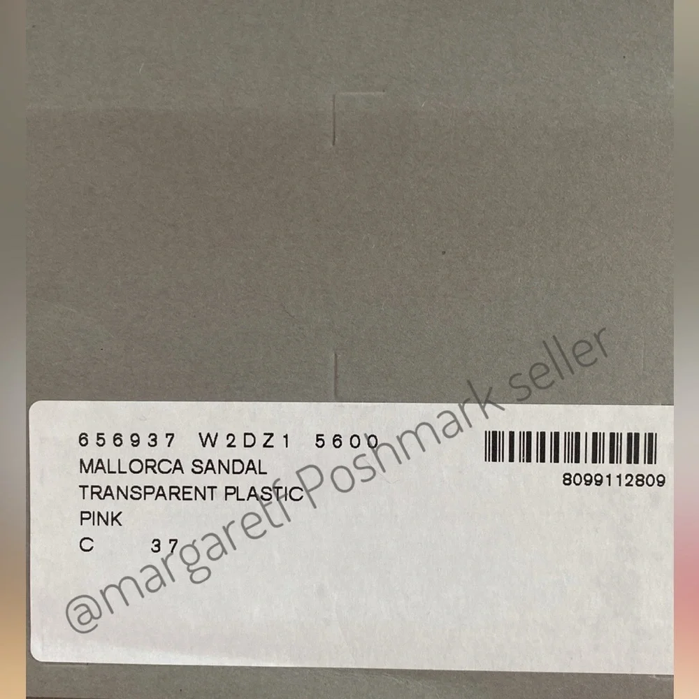 BALENCIAGA “Mallorca” jelly sandals AUTHENTIC, magenta - Picture 7 of 13